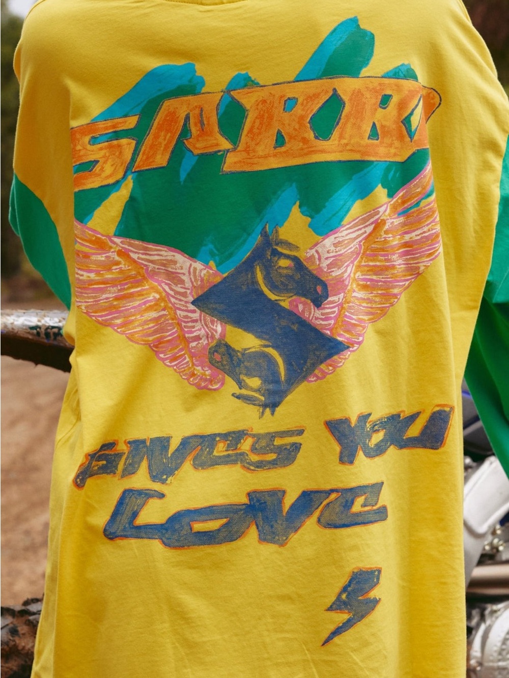 SABBI “Don’t Quit Your Day Dream” Long Sleeve Tee - Picture 3 of 7